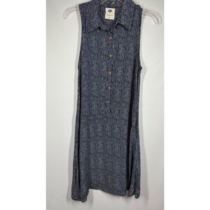 Wild blue X Sadie Robertson blue white striped dress size medium ￼